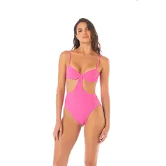 KIBYS - VESTIDO DE BAÑO UNA PIEZA FUCSIA 92683
