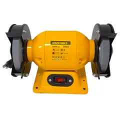 UYUSTOOLS - Esmeril Banco 5" 240 W 3450 Rpm Piedras Abrasivas