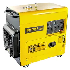 UYUSTOOLS - Generador Diésel Planta Eléctrica 7000w 11hp 499cc