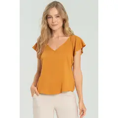 RAGGED - Blusa kylie Amarillo oscuro