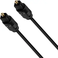 GENERICO - Cable De Audio Optico Digital 3 Metros Toslink