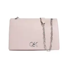 CALVIN KLEIN - Bolso rosado cruzado convertible