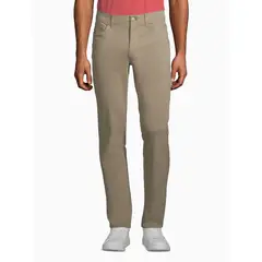 CALVIN KLEIN - Pantalón Beige slim brushe Para Hombre