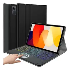 GENERICO - Forro Estuche Funda Teclado Touchpad Para Xiaomi Redmi Pad SE 11 Negro
