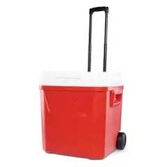 IGLOO - Nevera Portátil Laguna 56 L 60 QT Con Ruedas Roja