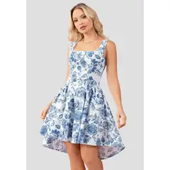 MARKETING PERSONAL - Vestido Corto Mujer Estampado Mp 111270