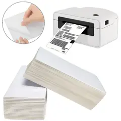 GENERICO - Etiquetas Térmicas Adhesivas 15x12cm x500 Papel Resistente