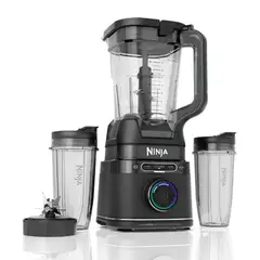 NINJA - Licuadora TB301 1800W 2 Vasos + Jarra 21L -Negro