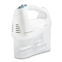 HAMILTON BEACH - Batidora Manual 6 Velocidades 275W Hamilton 62682RZB -Blanco