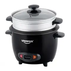 UNIVERSAL - Olla Arrocera 400W 18L Antiadherente 85130 -Negro