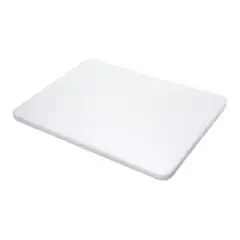 PORTAL DEL HOGAR - Tabla de Picar Blanca 48x35x2 cm JA17014B -Blanco