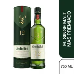 GLENFIDDICH - WHISKY SINGLE MALT 12 AÑOS