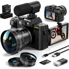 GENERICO - Cámara digitales para fotografía y video zoom digital 16X vlogging