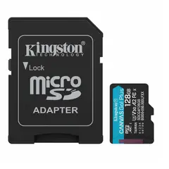 KINGSTON - Memoria micro sd 128gb canvas Plus sdcg4 200mbs