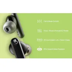 SKULLCANDY - Audifonos Inalambricos Smokin Buds Negros
