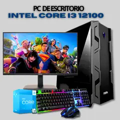 INTEL - Computador GAMER Core i3-12100 16GB 1TB LED 22FHD