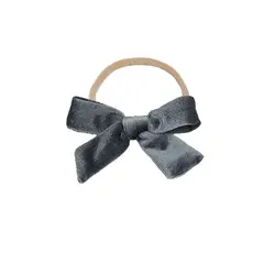 BABY SAMUU - Diadema con Lazo de Terciopelo para Bebé
