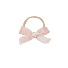 BABY SAMUU - Diadema con Lazo de Terciopelo para Bebé