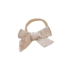BABY SAMUU - Diadema con Lazo de Terciopelo para Bebé