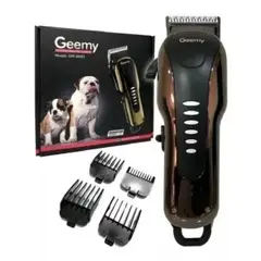 GEMEI GEEMY - Set Maquina Peluquera Canina y Felina Gm -6063 Profesional