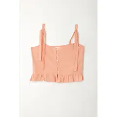 TENNIS - Camisa tipo crop para mujer