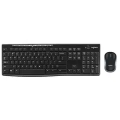LOGITECH - COMBO TECLADO Y MOUSE INALÁMBRICO MK270 USB