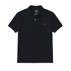 SALVADOR BEACHWEAR - CAMISETA POLO NEGRA