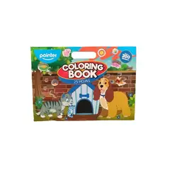 POINTER - Libro De Colorear Con 200 Stickers Mascota Para Niños