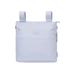 BIMBIDREAMS - Bolso Talega ecopiel con cambiador Rombos Azul