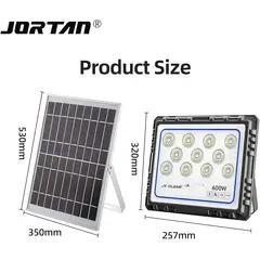 OEM - Reflector 600w Exterior con panel solar Reflector 600w Exterior