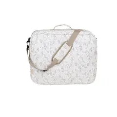 BIMBIDREAMS - Bolso Maleta con cambiador Dots Blanco