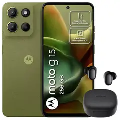 MOTOROLA - Celular Moto G15 256GB /4GB Vrd + Buds 6 Play Blk