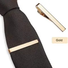 GENERICO - Pinza Pisa Corbatas Camisa Clip Traje Hombre Dorado