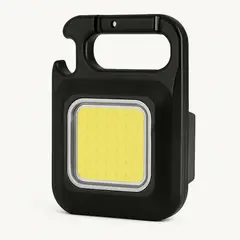 GENERICO - Linterna Led Recargable Táctica Llavero Camping Destapador
