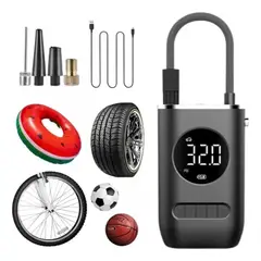 GENERICO - Inflador De Llantas Portable Compresor Carro Moto Balon