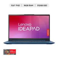 LENOVO - Portátil Ideapad Slim3 15ABR8 Ryzen 7 5825U 16GB 512GB 15"