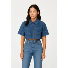 MOLGOA - Chaqueta Denim Para Mujer - The Escape