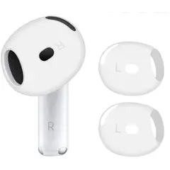 GENERICO - Funda Air - Pods 4 slim anticaídas audifonos blancas par