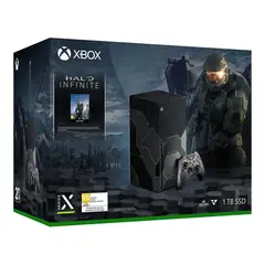 MICROSOFT - Xbox Series X 1TB Ed Halo Infinite Gris