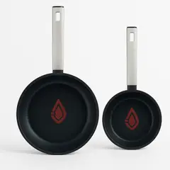 BERGNER - Set de 2 Sartenes Aluminio Forjado Lines (20 cm y 24 cm)