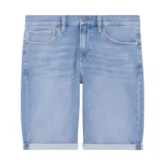 CALVIN KLEIN - Bermudas blanco denim slim