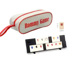 ZOCOCIO - Rummy Travel Juego De Mesa Rummiq Viajero Con Estuche