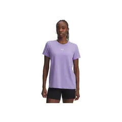 UNDER ARMOUR - Camiseta Mujer UA RIVAL CORE SS Puerpura