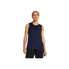 UNDER ARMOUR - Camiseta Mujer TECH TANK TWIST Azul