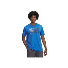 UNDER ARMOUR - Camiseta Hombre TEAM ISSUE WRDMRK SS Azul