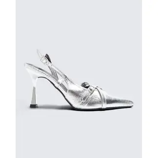 SEVEN SEVEN - Tacos Para Mujer Color Plata Marca 28710022