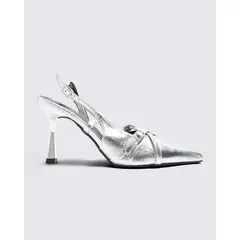 SEVEN SEVEN - Tacos Para Mujer Color Plata Marca 28710022