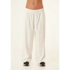 BELIFE - Pantalón con bolsillos blanco para mujer