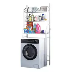 GENERICO - Estante Organizador De Lavadora Mueble Organizador 3 Niveles