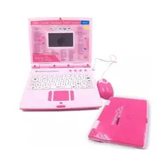 GENERICO - Computador Didáctico Inftantil Juguete 130 Funciones Color Rosado